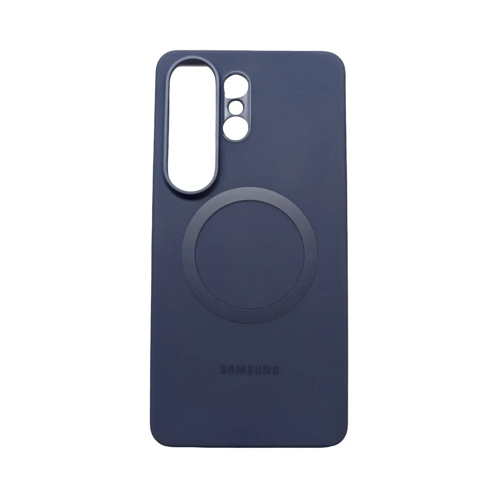 Oo1-O Samsung Galaxy S26 Ultra Silicone Magnet Case - Blue ⬇️